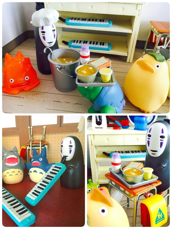 カオナシ 学校 kaonashi school