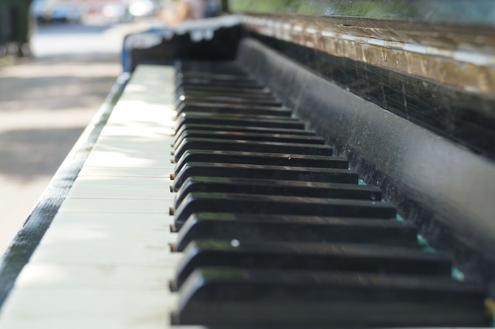 Old piano