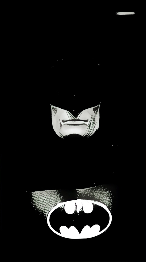batman b&w logo