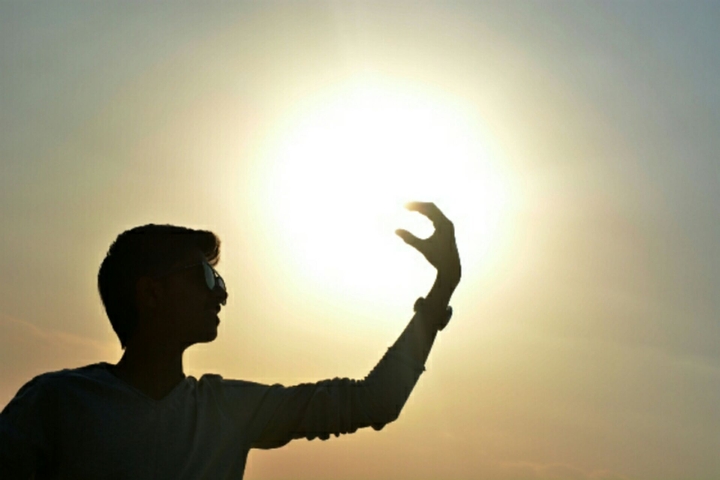 Sun in my Hand.