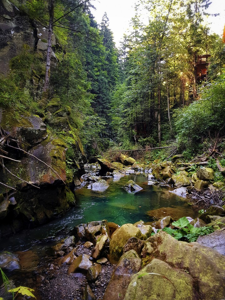 River in mountain
