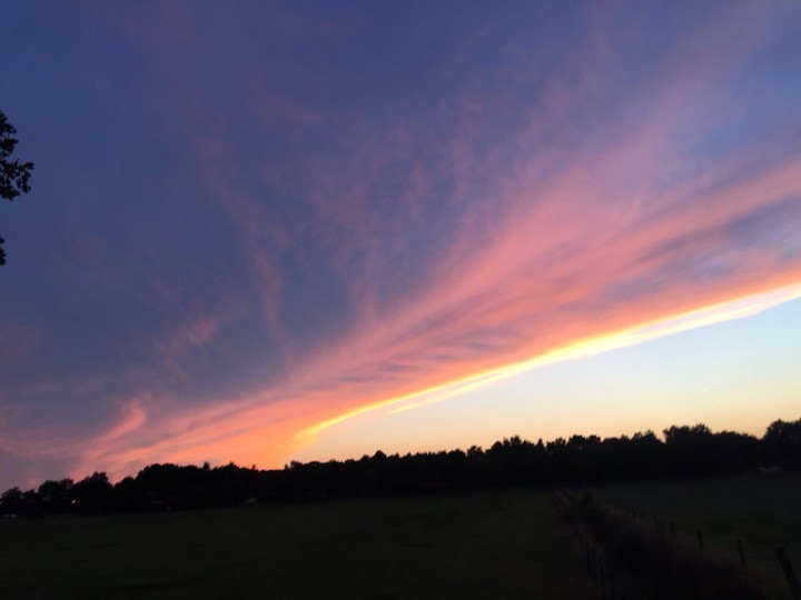 sky sunny Evening