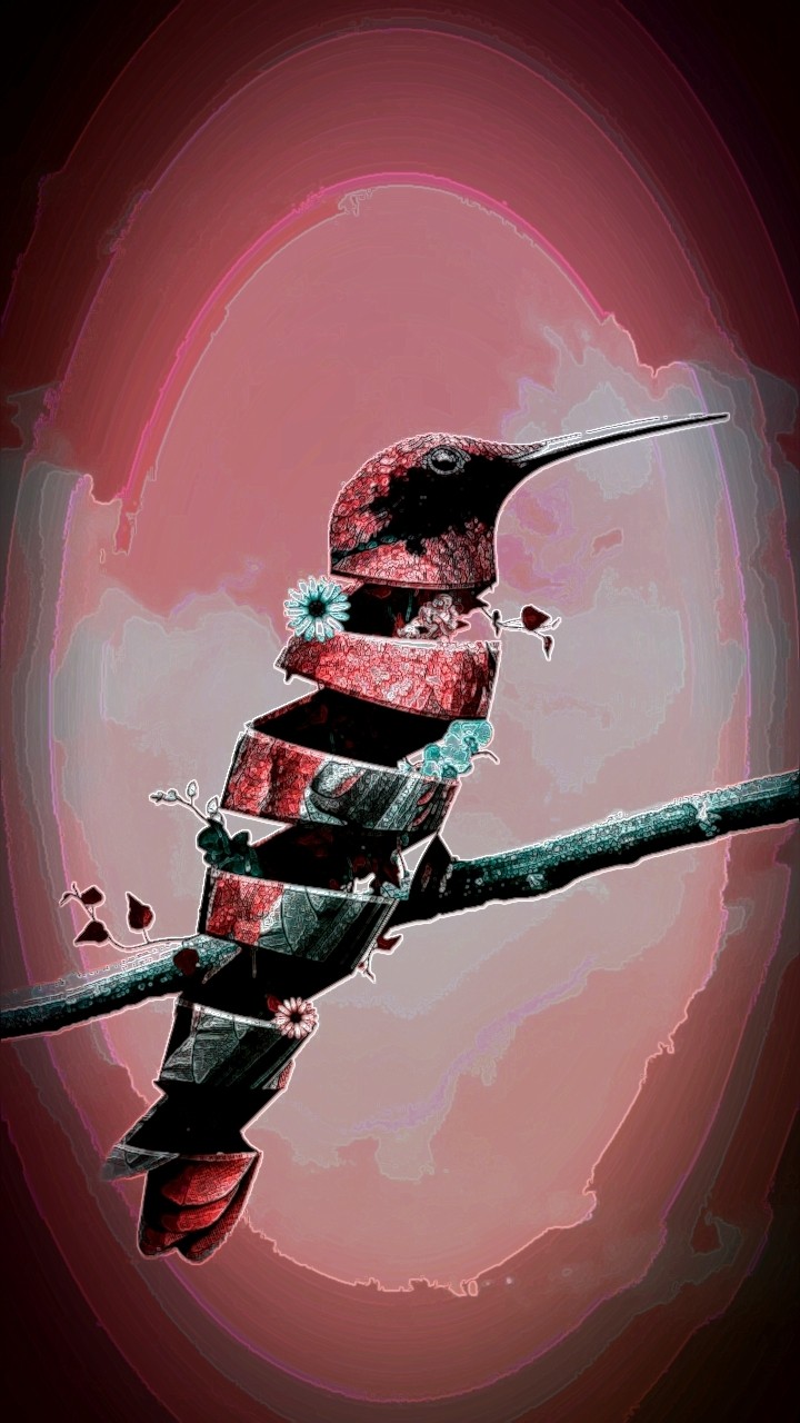 Crazy bird