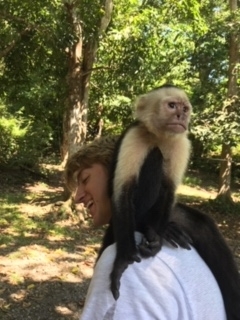 Noah monkeying around