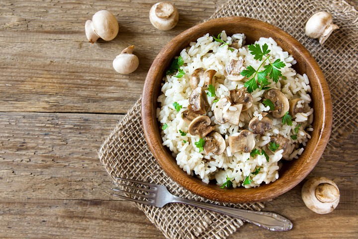 RISOTTO WITH MUSHROOMS