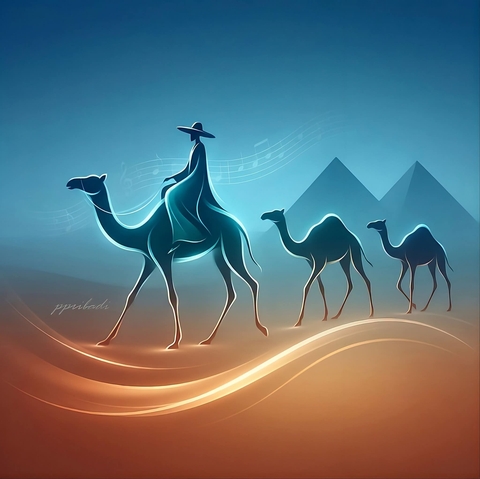 sfondi dromedary, erg