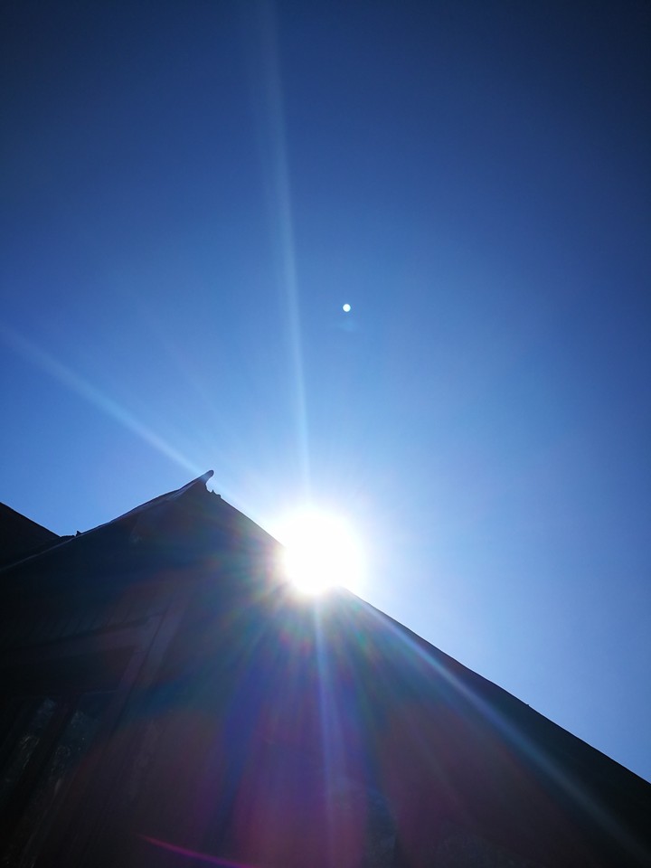 the sun again