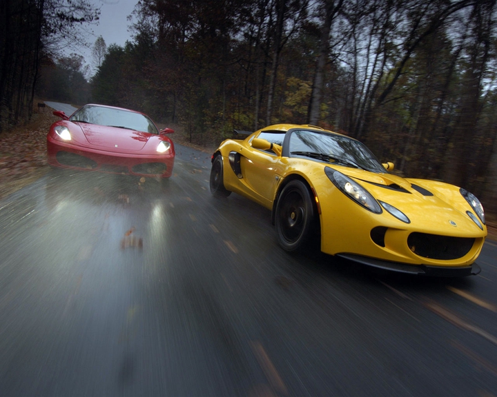 lotus and ferrari