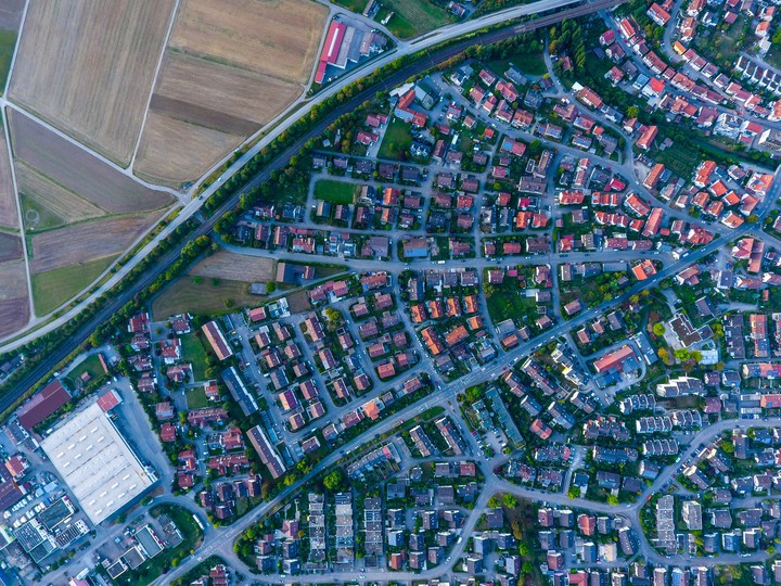 bird-eye view