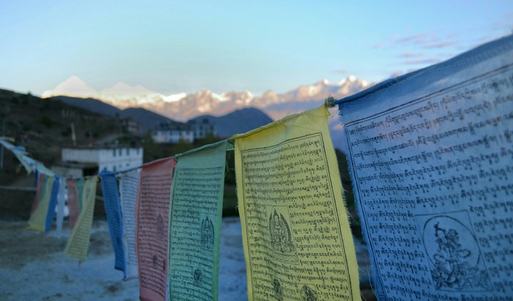 Buddhist Mantra.. Nepal