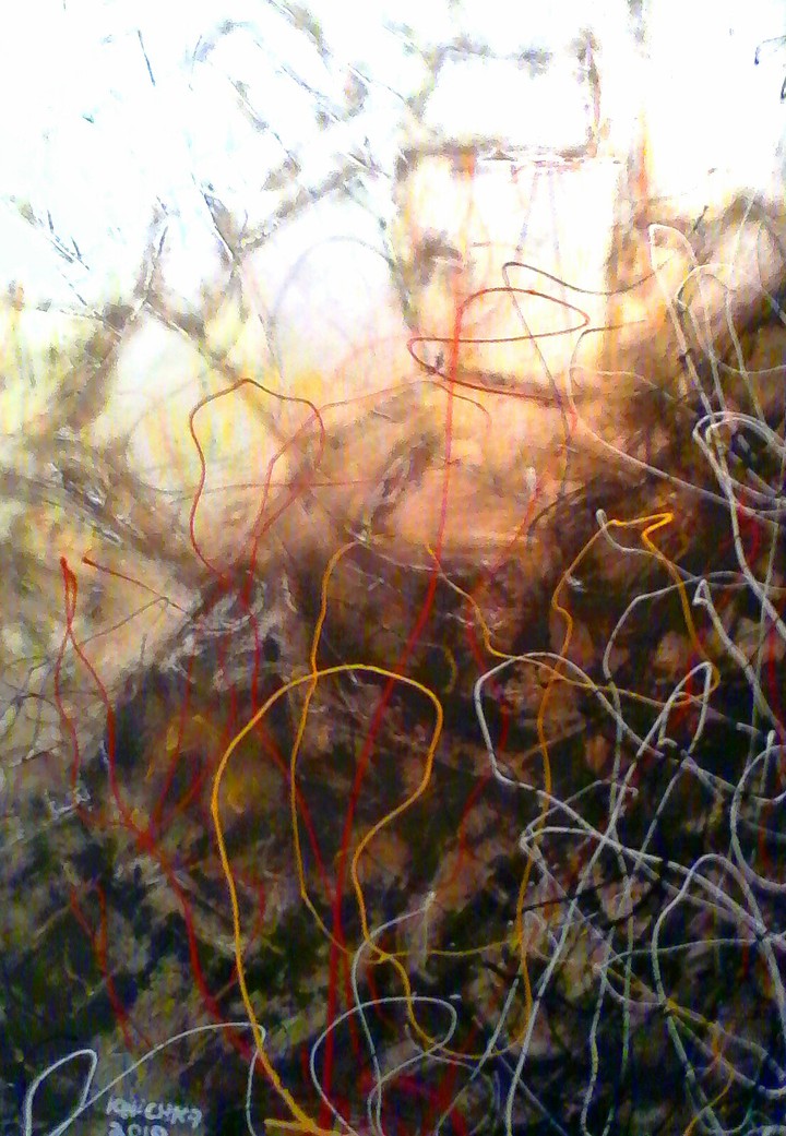 the totaly chaos of knichka paint