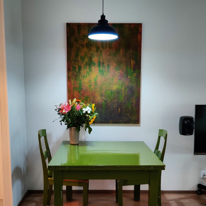 Acrylic painting