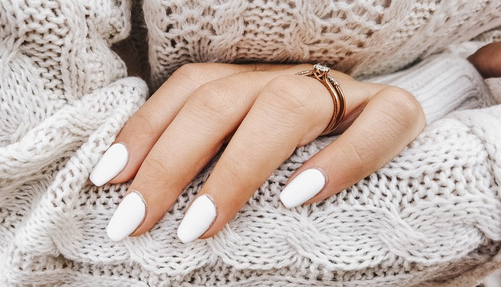 White nails