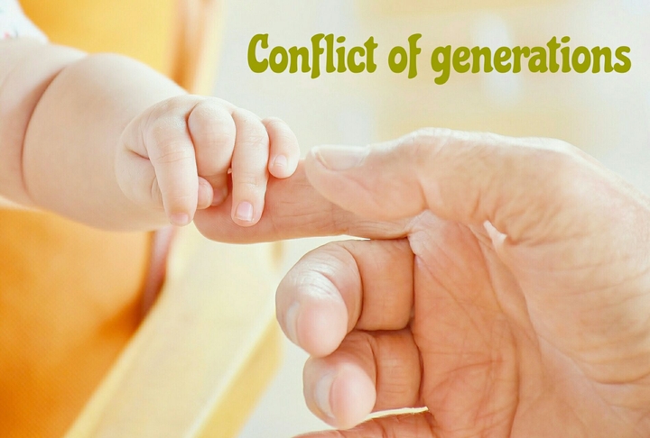 Conflict of generations.