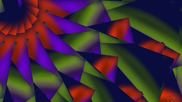 Psychédélique Abstract