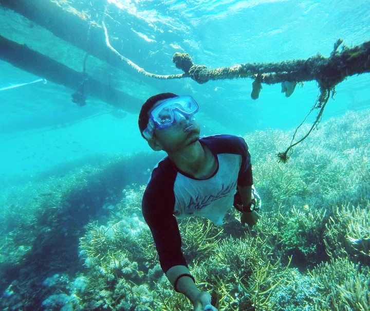 into the deep