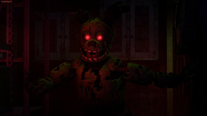 Springtrap olhos vermelhos || Springtrap Eye red || FNAF