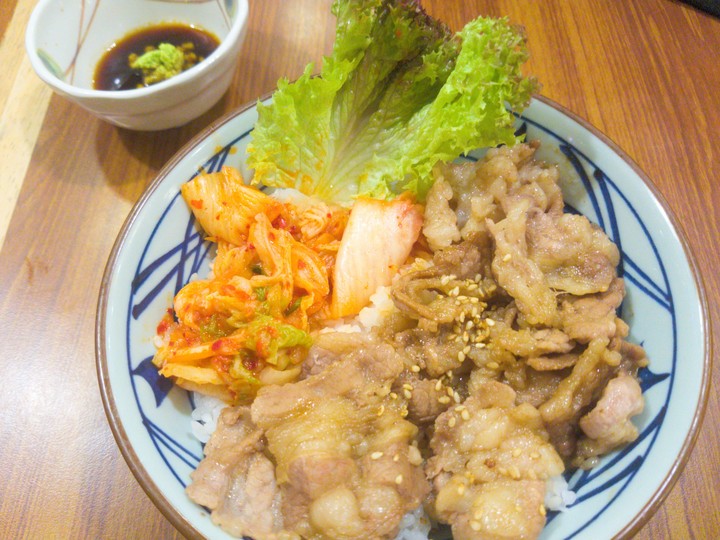 Korean rice pork