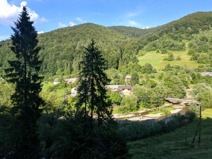 Carpathian mountains Ukraine