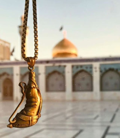 مشک عباس در حرم سید زینب کبری