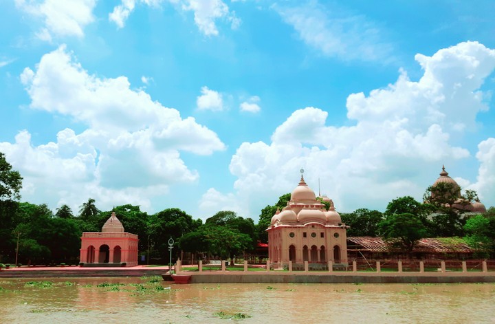 Belure Math from river Ganga