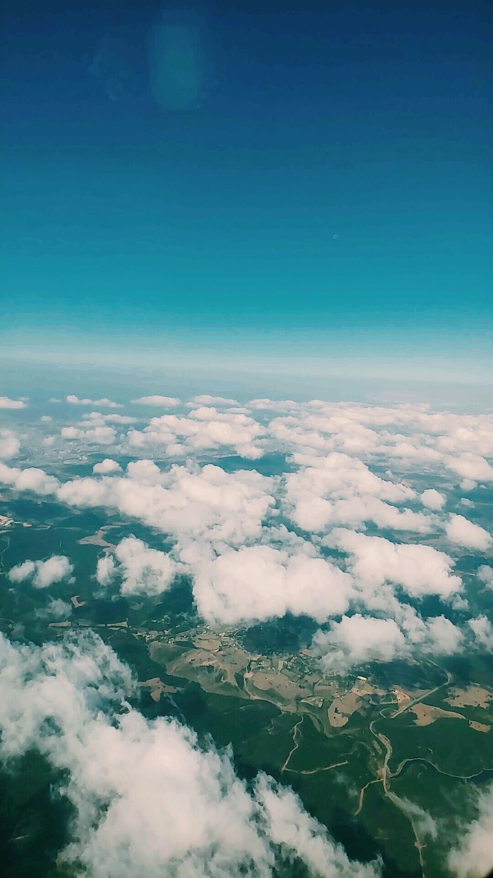 clouds in air