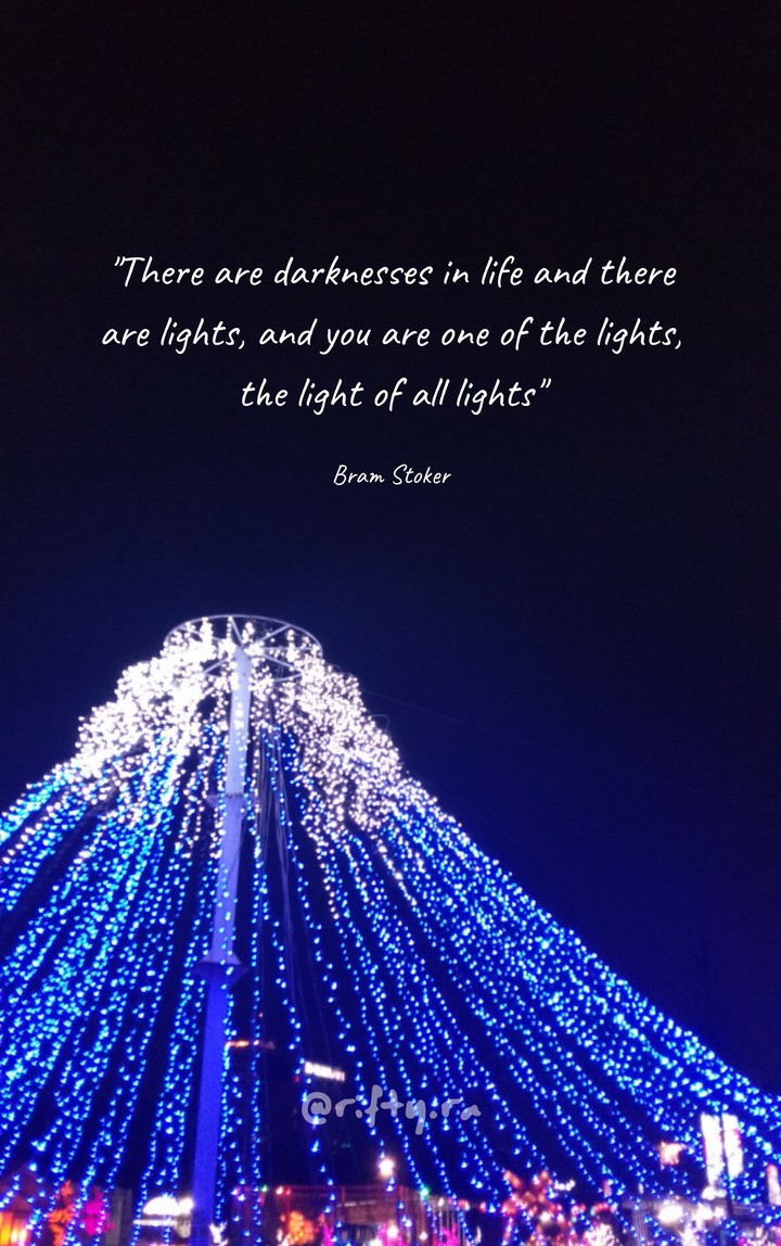 You are my light