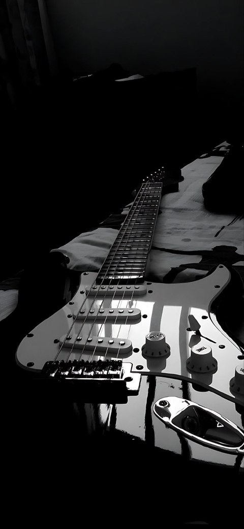 Guitar, chordophone壁纸