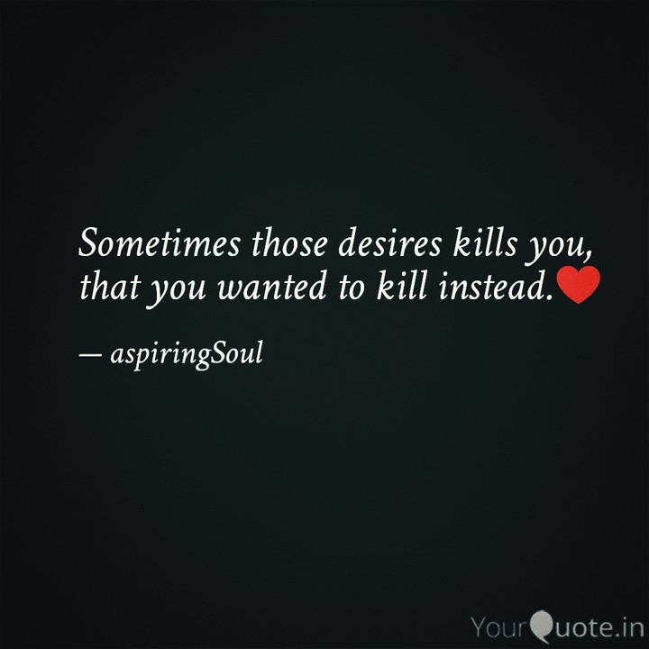desires