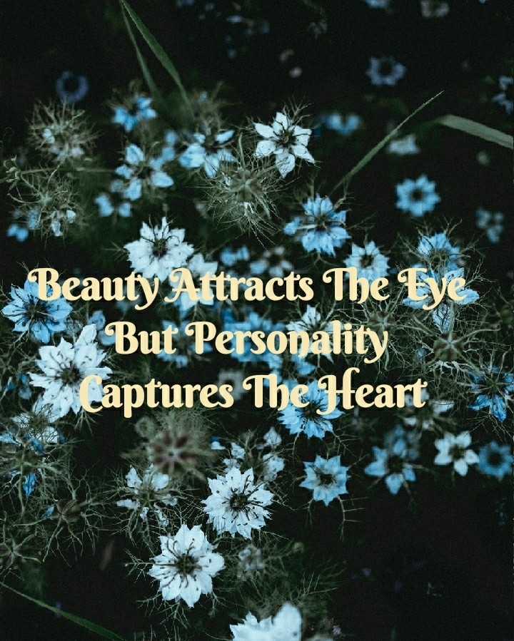 Beauty and Personality
