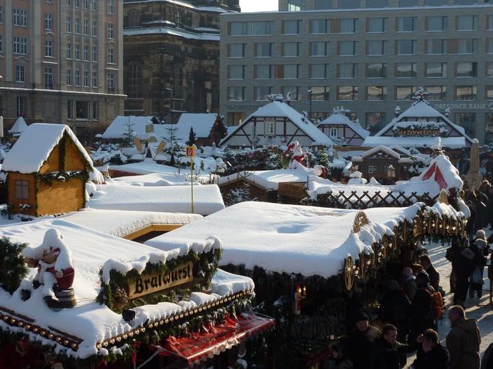 Striezelmarkt in Dresden