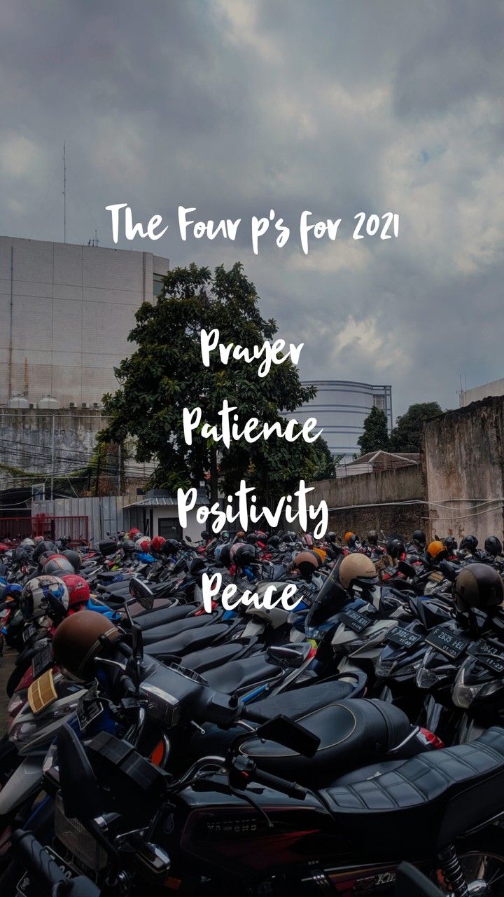 Four P for 2021