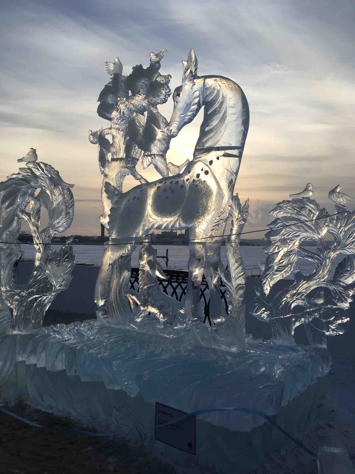 Ice sculpture