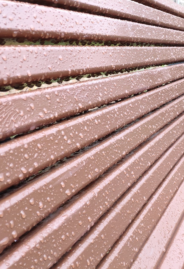 It is rainy
