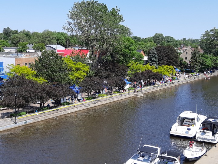 Canal in Saint-Anne, QC
