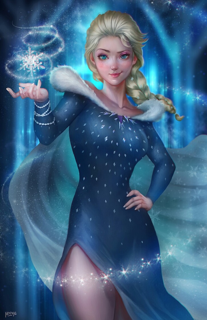 THE SNOW QUEEN ELSA