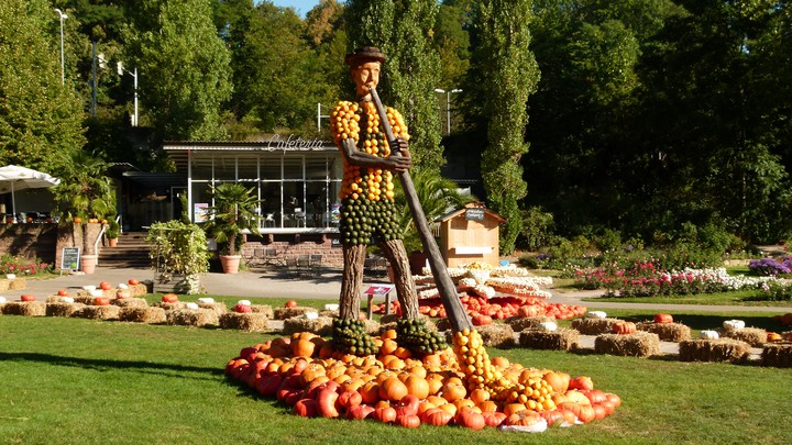 Kürbis Ausstellung Blühendes Barock Schloss Ludwigsburg 2012