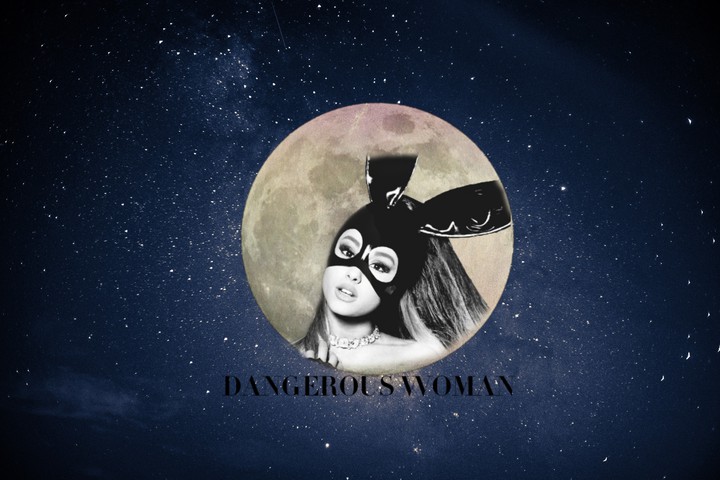 my dangerous woman album edit☁️☁️m own dangerous woman album