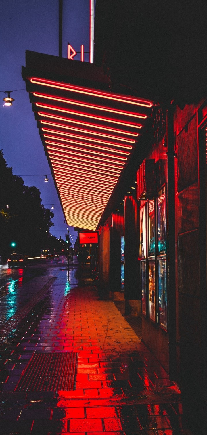 Raining night