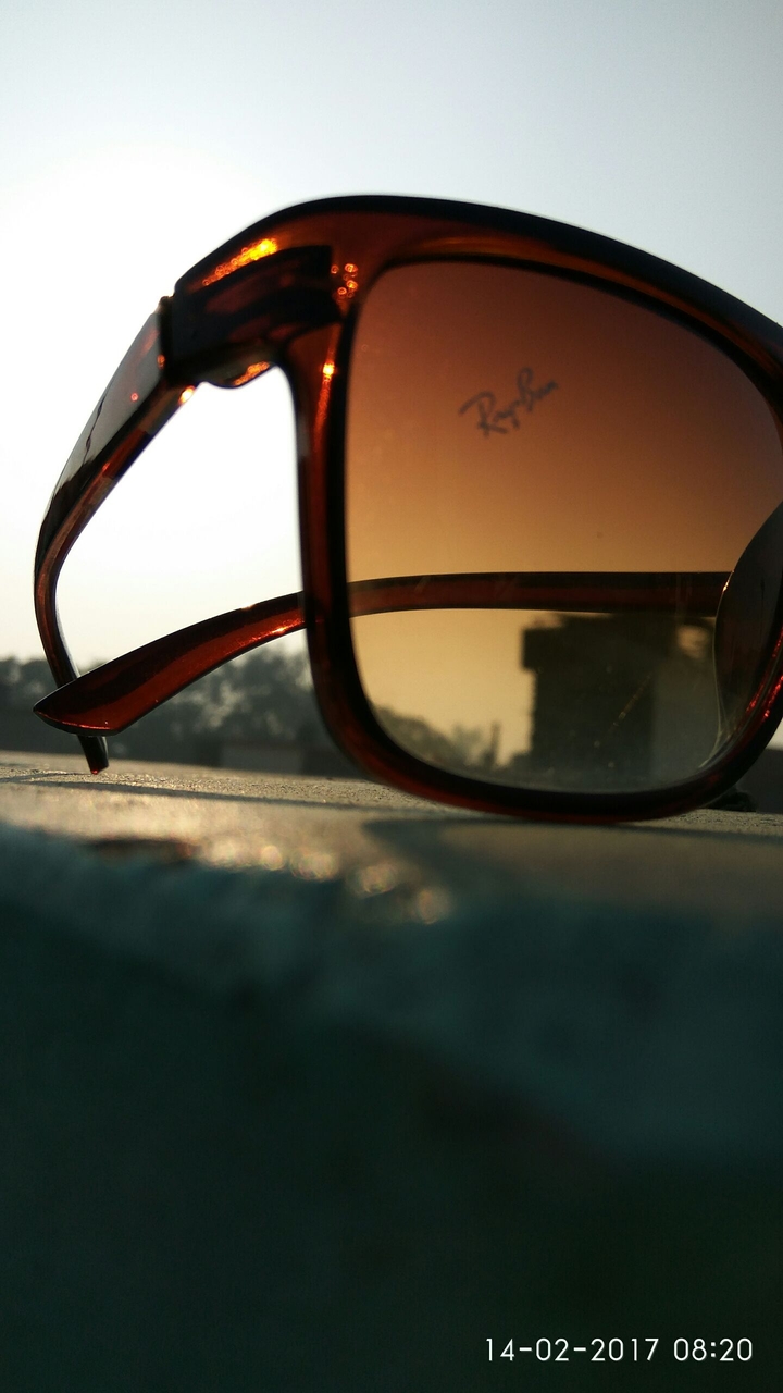 brown googles