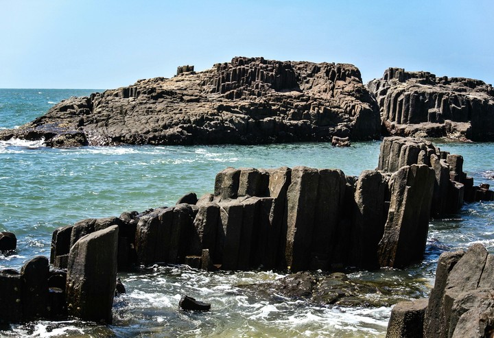 Rocks by the beach