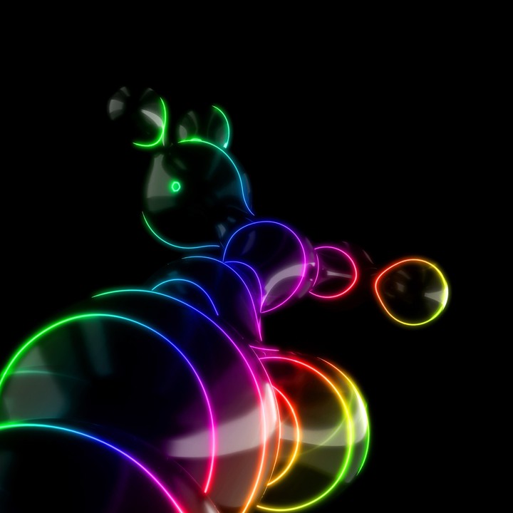 pretty colors of Bubbles