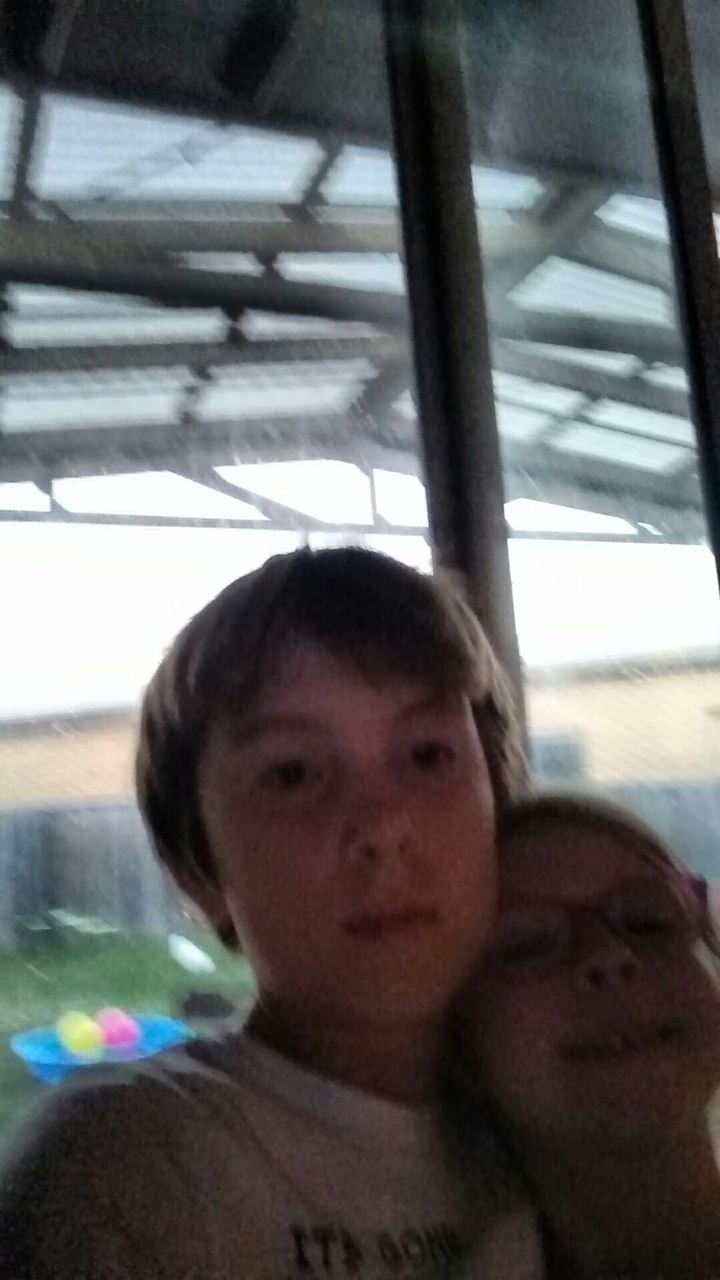 me and sister