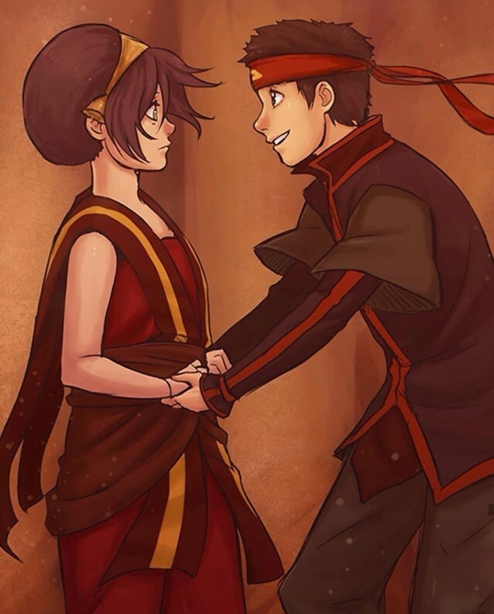 Toph and Aang