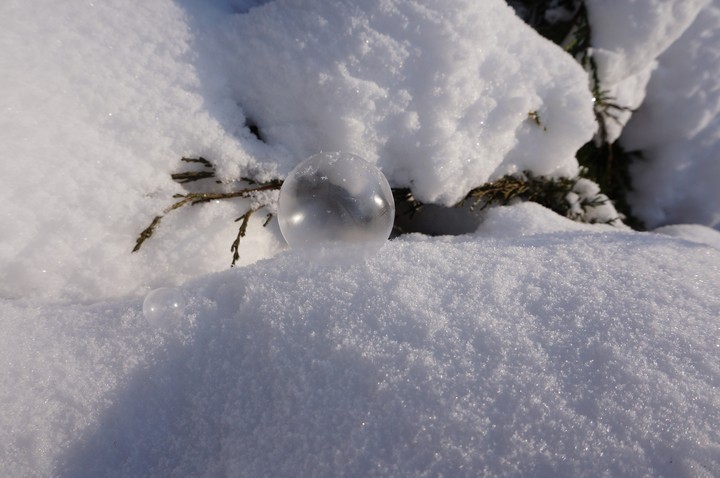 Frozen bubble