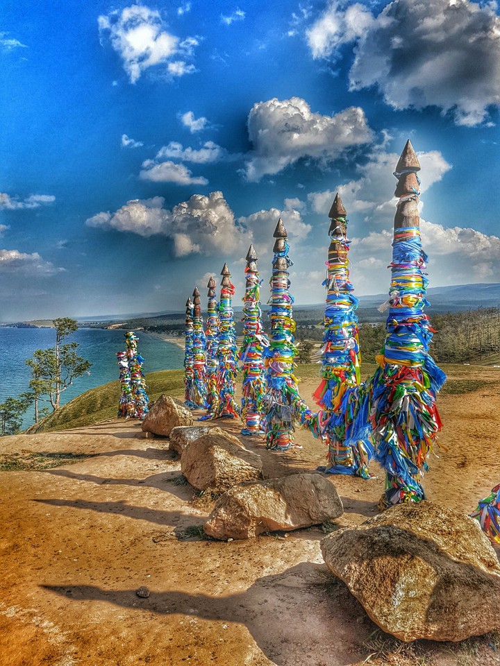 Baikal Lake. Olkhon