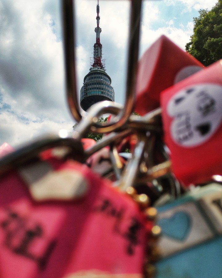 love locks and N tower