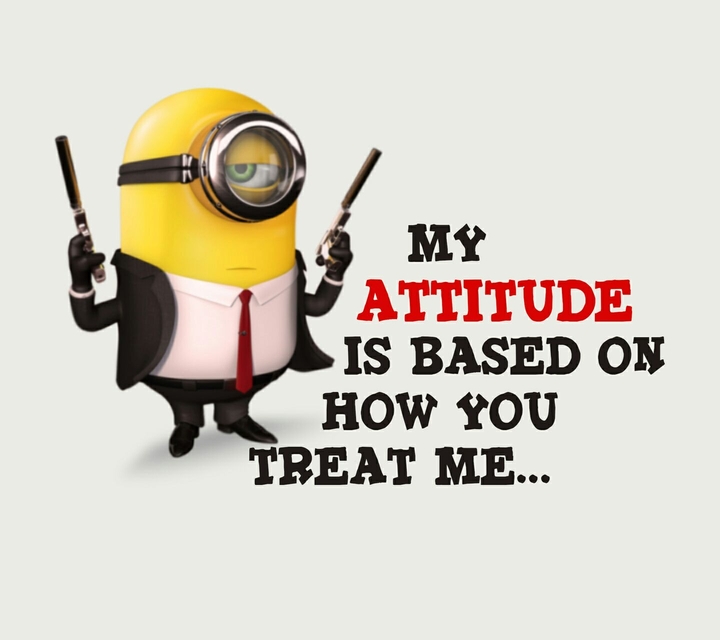 Attitude defines