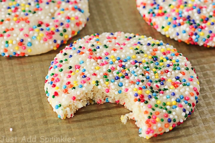 All Sprinkled Cookies