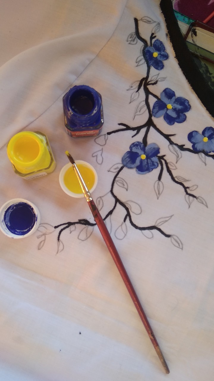 Fabric painting